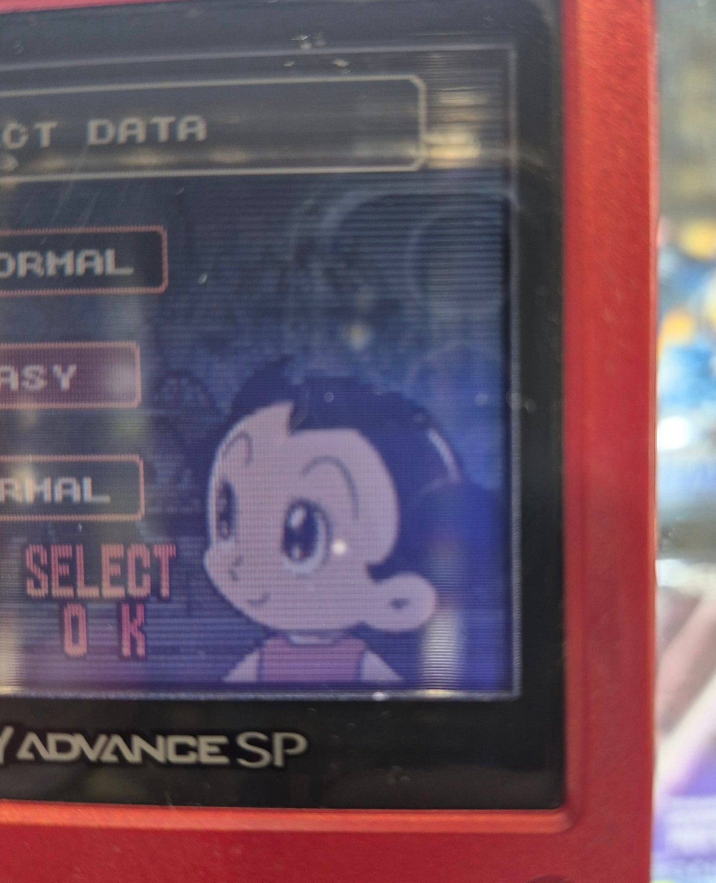 2002 Nintendo Gameboy Advance SP AGS-001 Red in Good Condition minor Screen issue