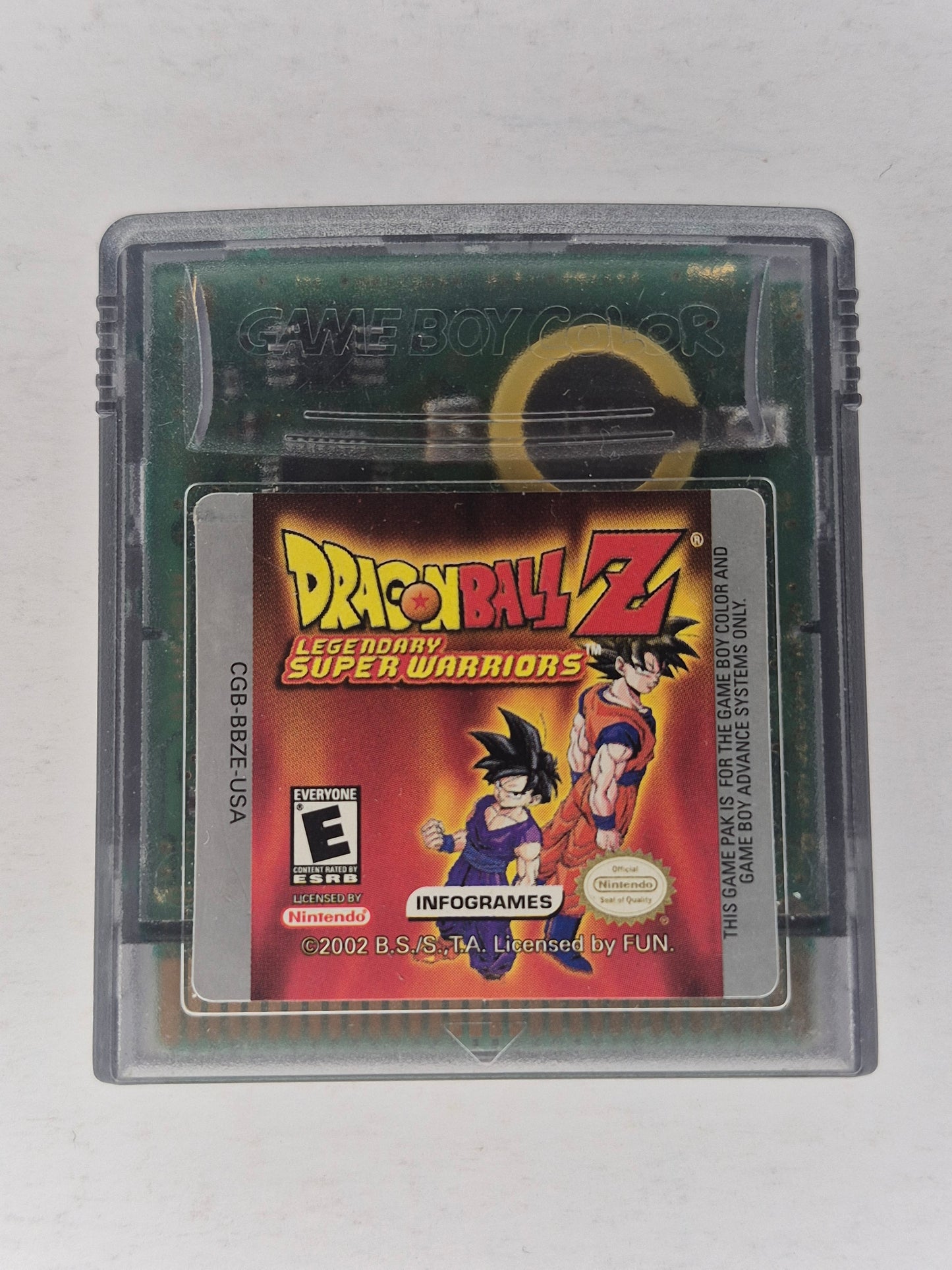 Dragon Ball Z: Legendary Super Warriors (Nintendo Game Boy Color, 2002)New Save Battery