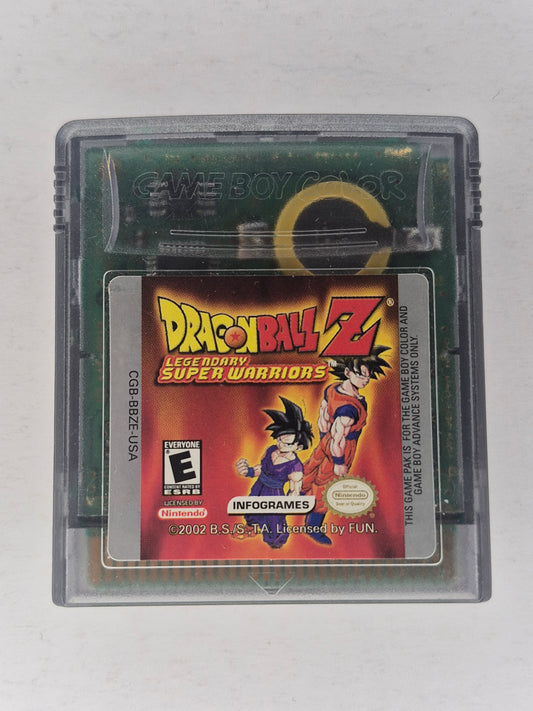 Dragon Ball Z: Legendary Super Warriors (Nintendo Game Boy Color, 2002)New Save Battery