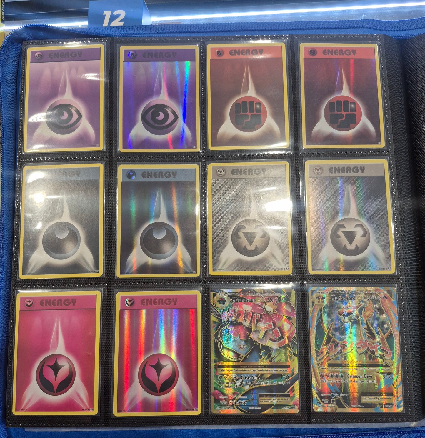 2016 Pokémon Evolutions Master Set inc.all Reverse Holo Cards in Palms Off Binder LP/NM
