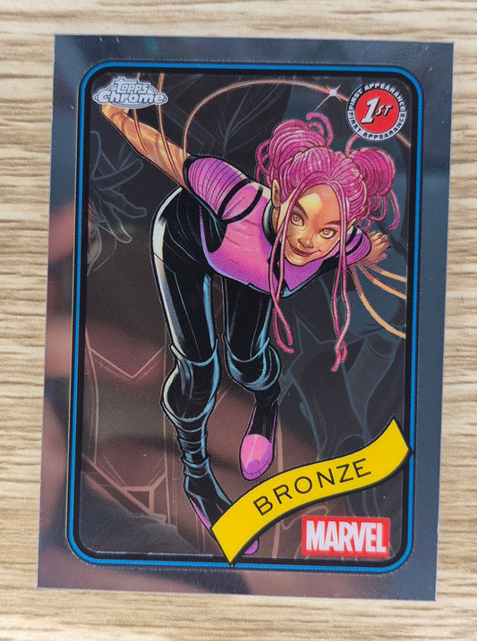 2025 Topps Chrome Marvel 1st Appearance of BRONZE Base Card #190