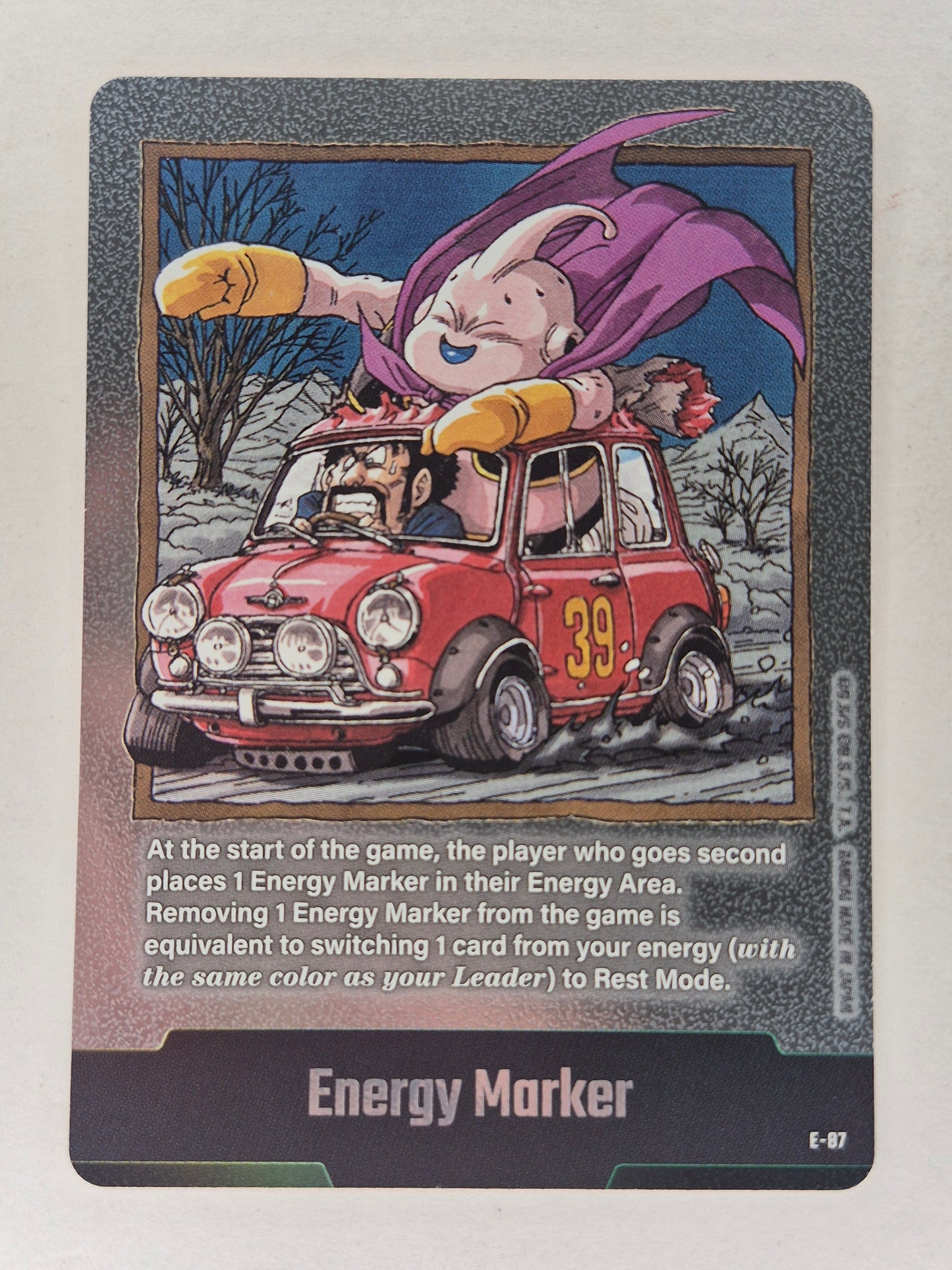 Energy Marker (E-87) -Silver Fusion World Energy Markers (DBSFW_EM)