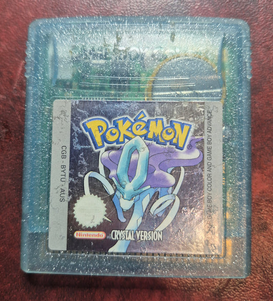 Nintendo Gameboy Color Pokemon Crystal Version AUS PAL TESTED NEW Save Battery(2)