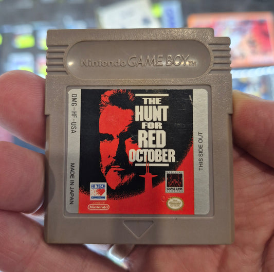 Hunt for Red October (Nintendo Game Boy, 1991)USA Tested