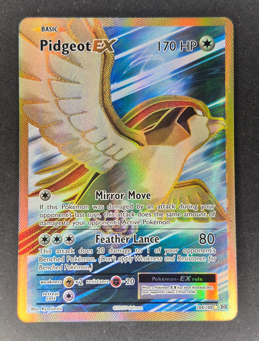 Pokemon Pidgeot EX 104/108 | XY Evolutions Full Art Ultra Rare LP
