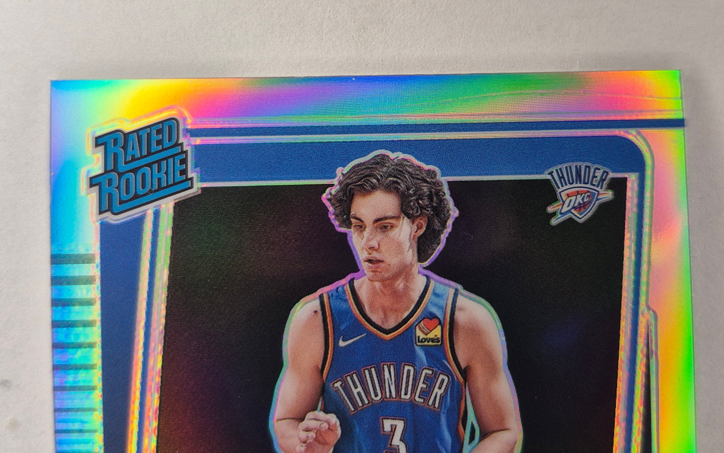 2021/22 Panini Donruss Optic JOSH GIDDEY Rated Rookie Auto Holo Silver Prizm