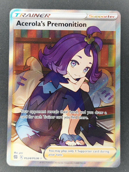 2022 Pokemon Acerola's Premonition Ultra Rare Brilliant Stars TG24/TG30