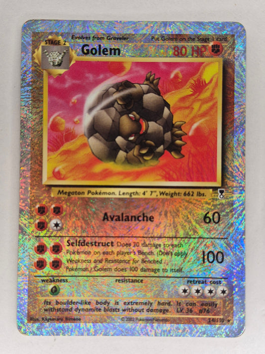 Golem 24/110 Legendary Collection Reverse Holo Rare HP