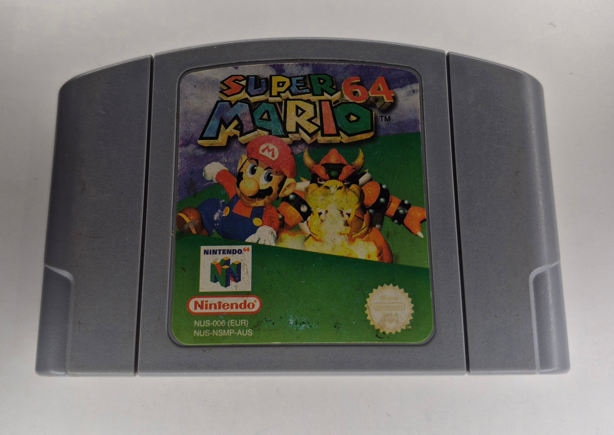 Nintendo N64 Cartridge - Super Mario 64 AUS PAL Tested