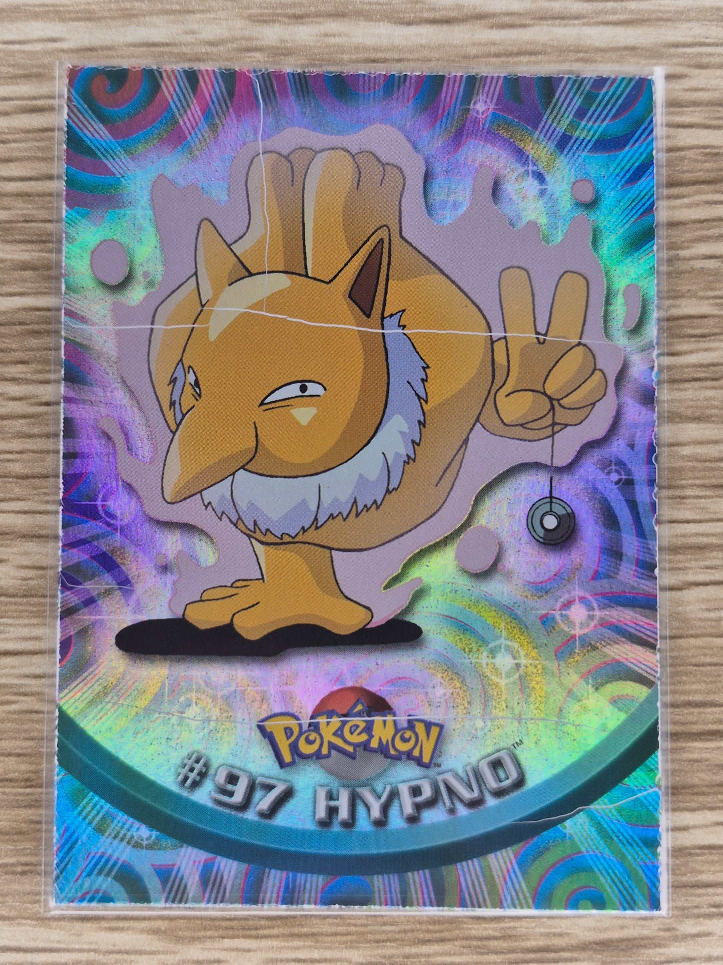 2000 Topps Pokémon Blue Label #97 Hypno Holo MP