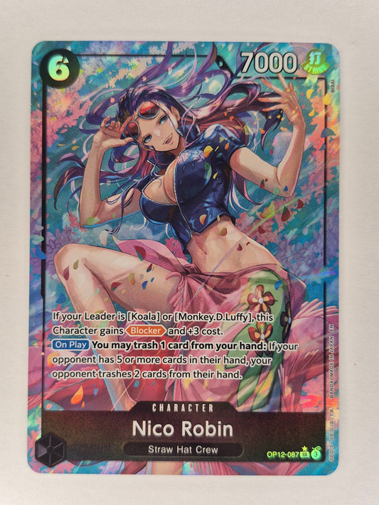 Nico Robin (Alternate Art) OP12-087 Legacy of the Master Foil