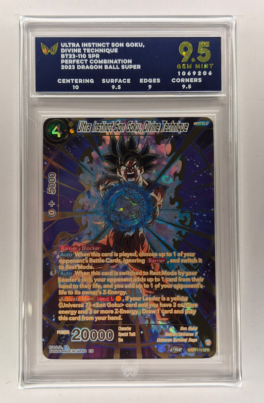 2023 Dragon Ball Super BT23-110 SPR Ultra Instinct Son Goku ARK 9.5
