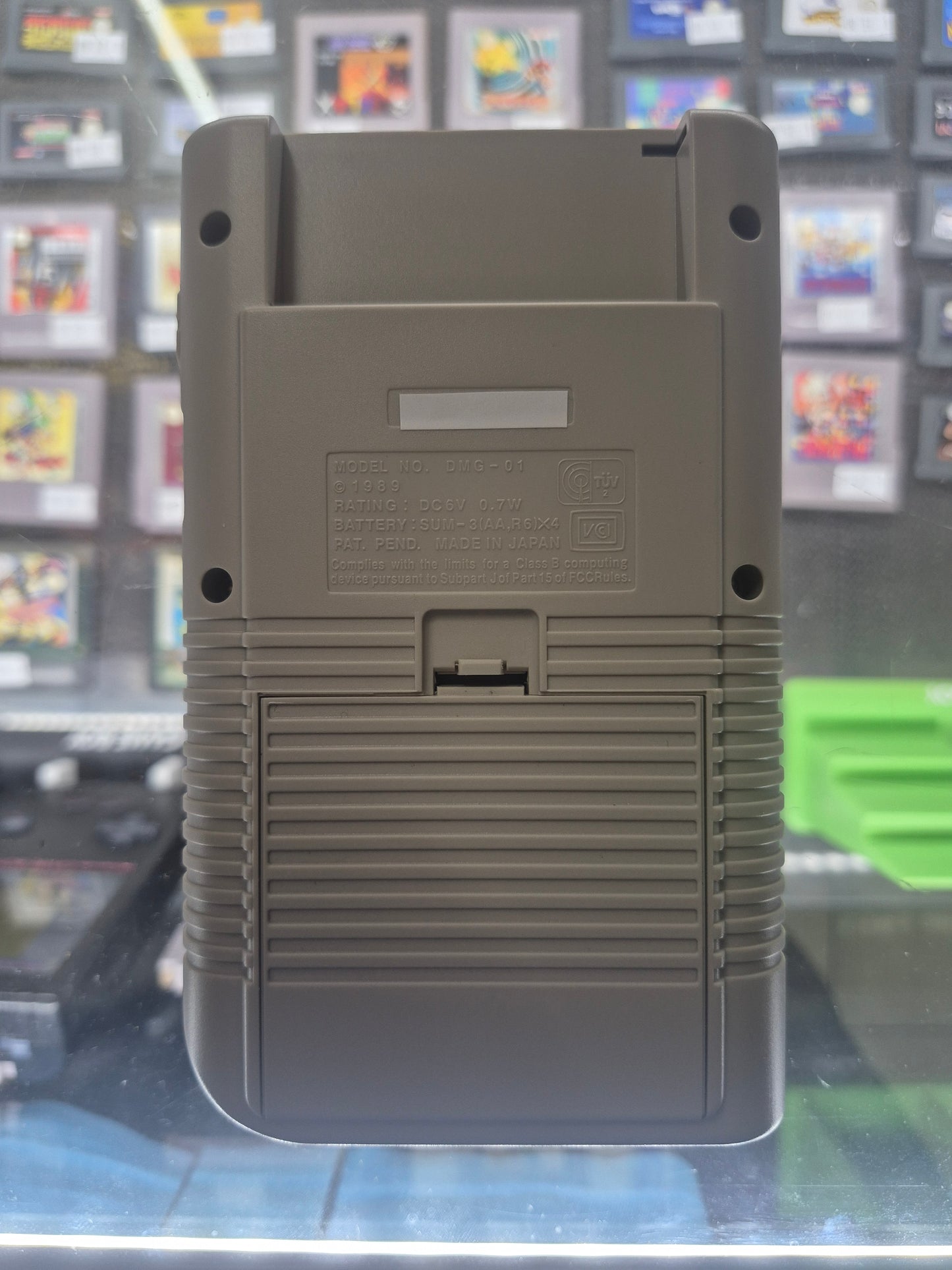 1989 Nintendo Gameboy Game Boy Original DMG-01 Original Grey Reproduction Case/Backlit Screen Brand New ♥️