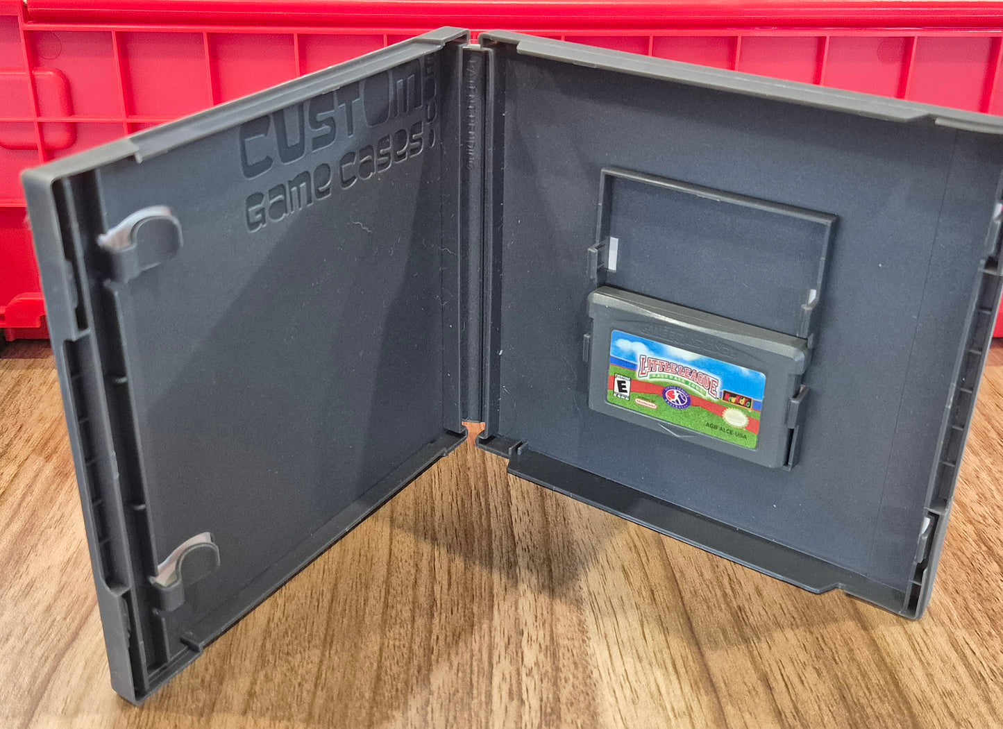 Little League Baseball 2002 Gameboy Advance GBA Very Rare Authentic in Custom Case