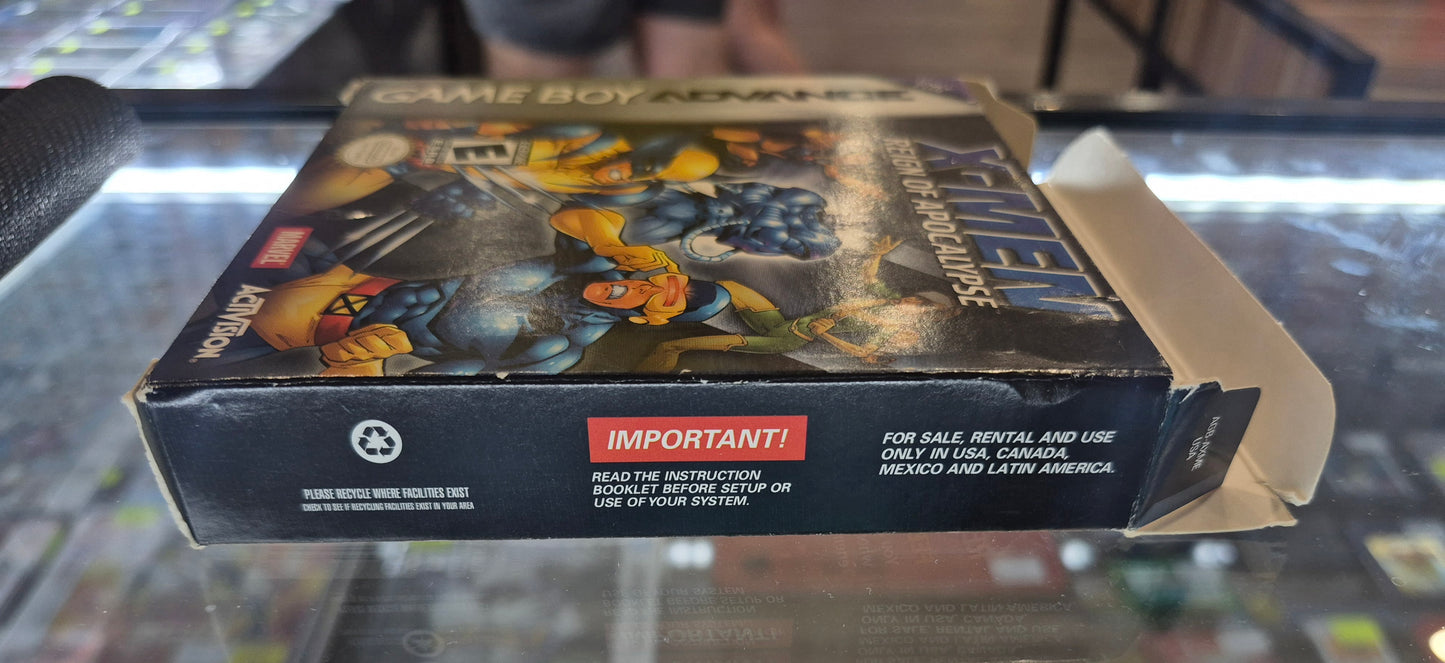 X-Men: Reign of Apocalypse (Nintendo Game Boy Advance, 2001)CIB Tested USA