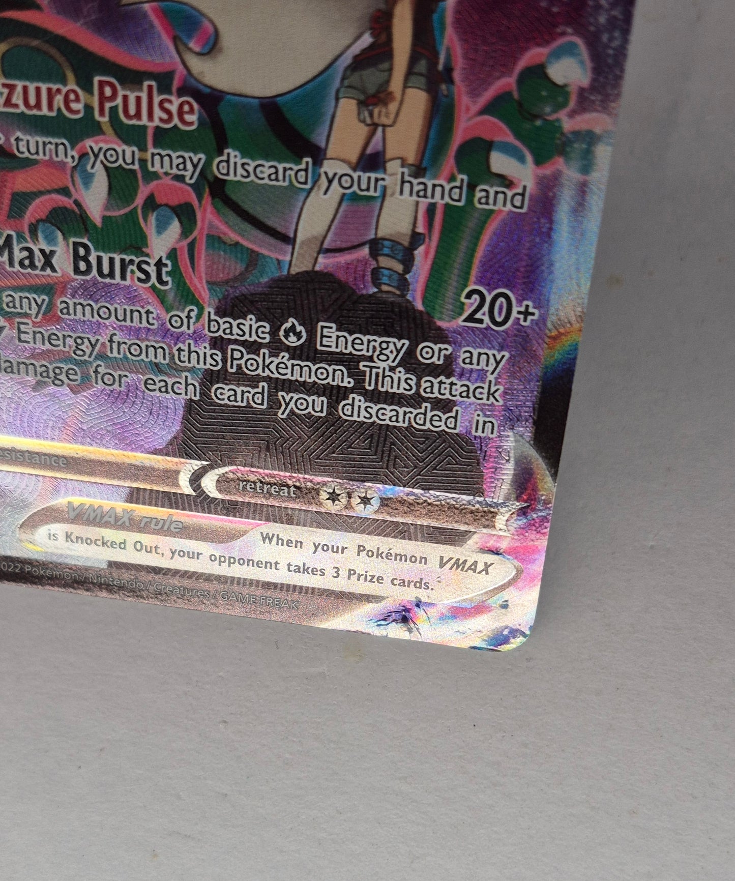 Pokemon Silver Tempest Rayquaza VMAX Trainer Gallery Alternate Art TG20/TG30 (DMG)