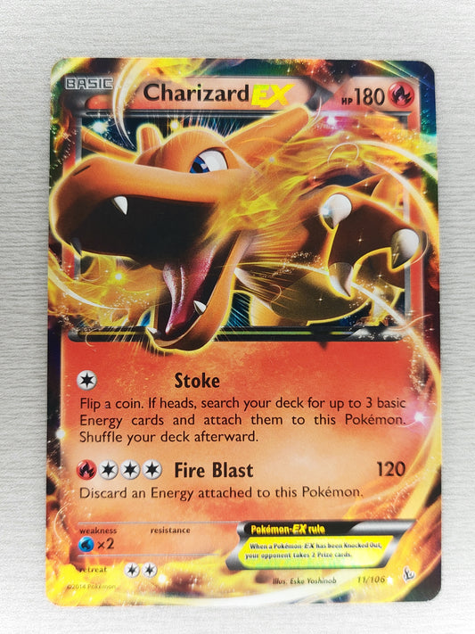 Pokemon 2014 Charizard EX Ultra Rare XY Flashfire 11/106