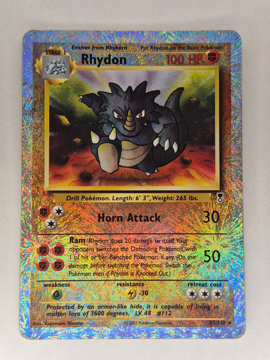Pokemon Cards: Legendary Collection Reverse Holo: Rhydon 35/110 HP