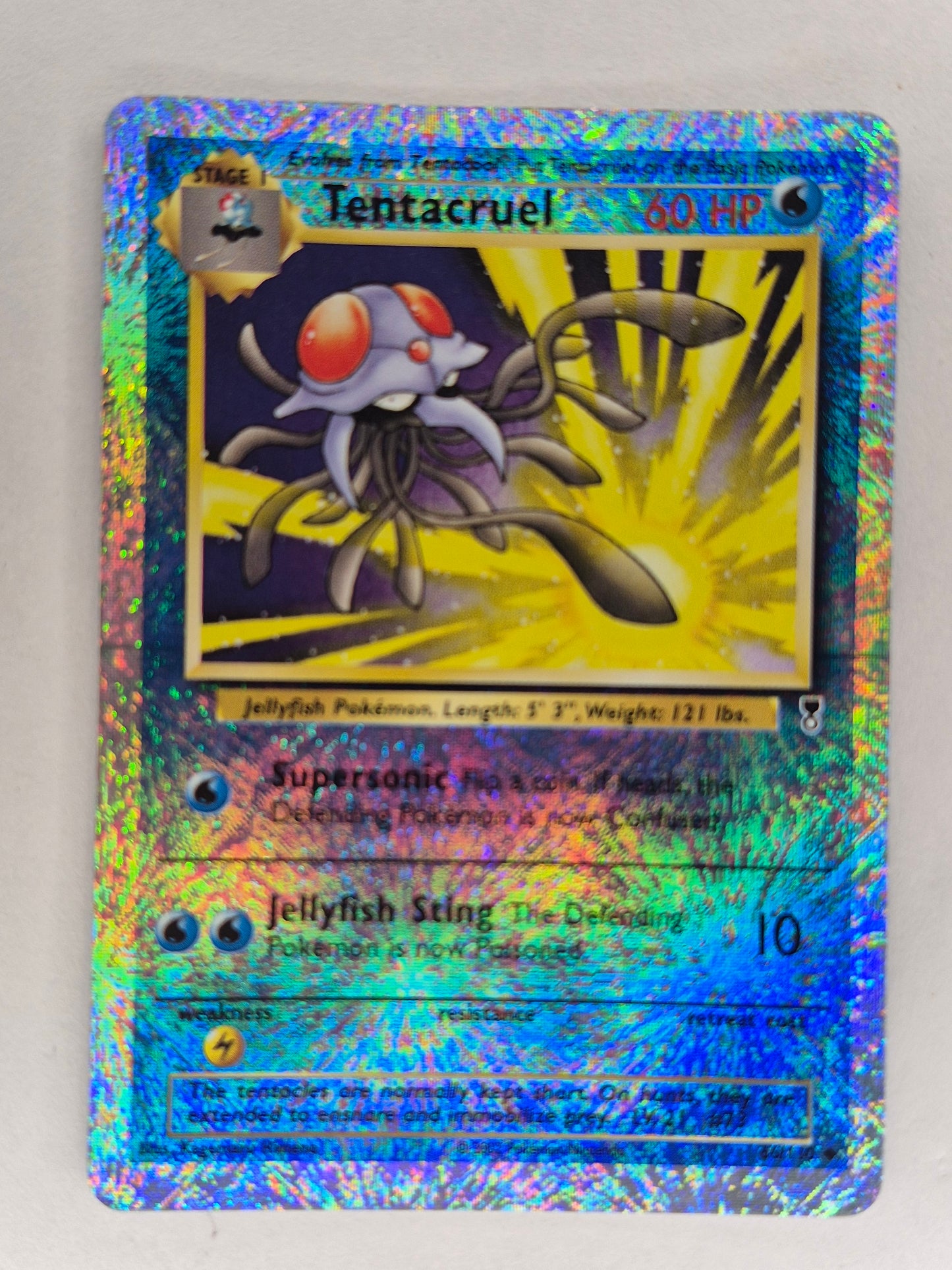 Tentacruel 2002 Legendary (Collection) 66/110 Reverse Holo LP