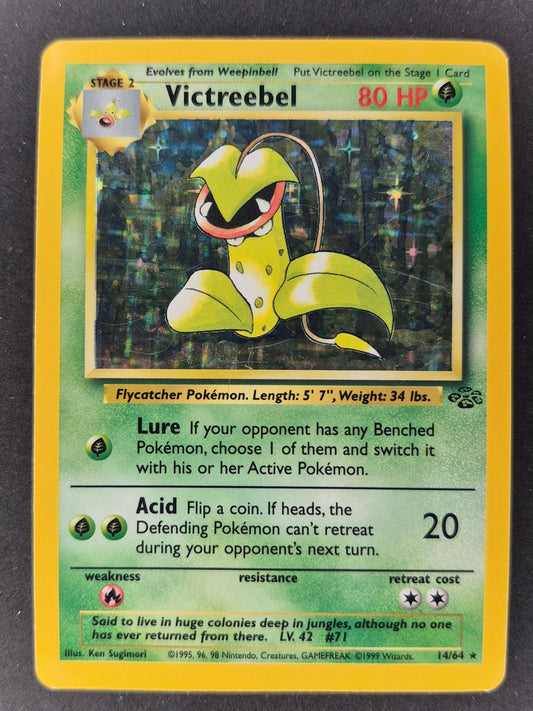 1999 WOTC Pokemon Jungle 14/64 Victreebel Holo MP