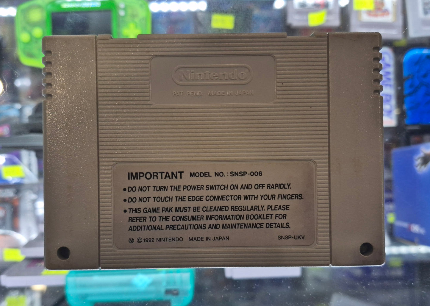 Nintendo SNES Wario's Woods PAL Cart New Save Battery Tested
