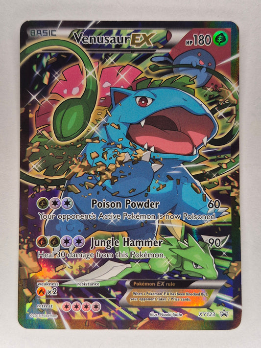 2016 Venusaur EX XY123 - Black Star Promo - Pokemon Card - MP