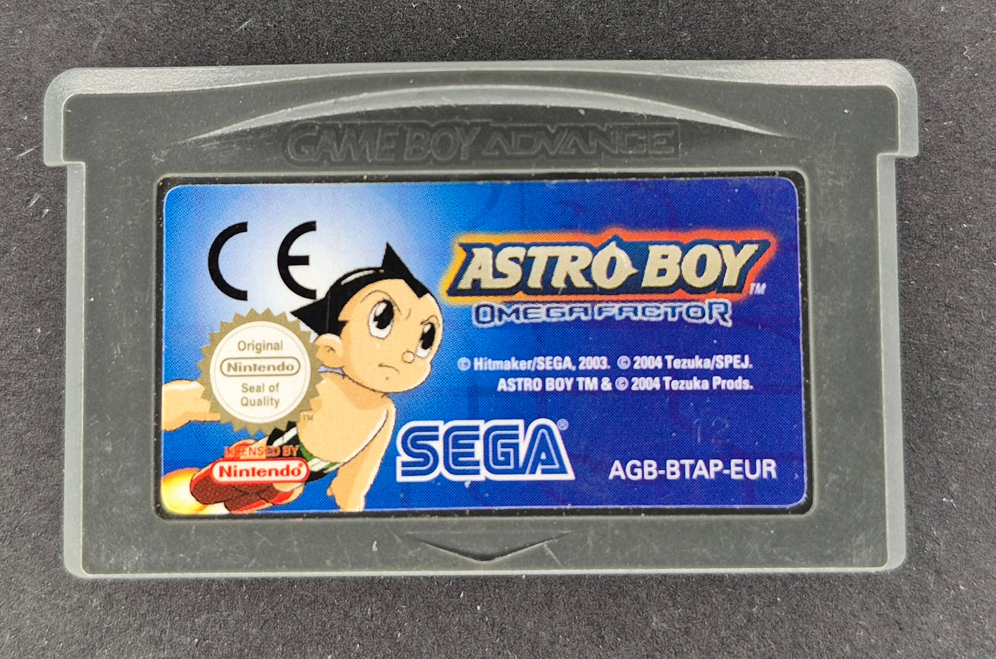 Astro Boy Omega Factor(EUR) Nintendo Game Boy Advance Game Cartridge SEGA - Tested