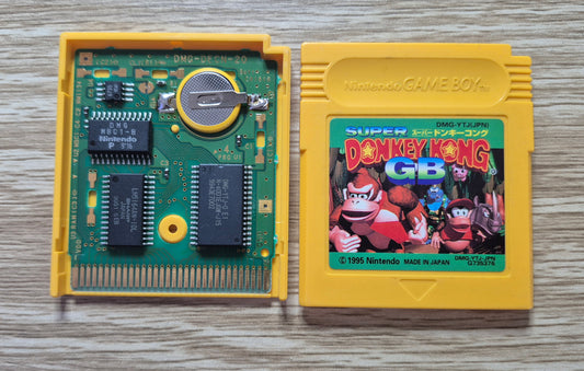 Super Donkey Kong GB Nintendo GameBoy DMG-YTJ (JPN) Japanese Version New Save Battery
