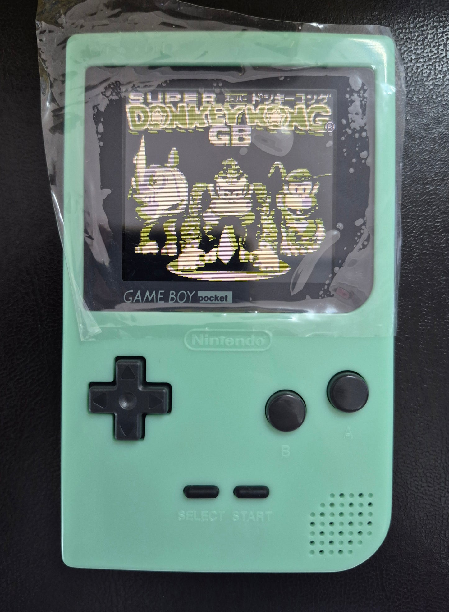 Nintendo Game Boy Pocket. Backlight 🚀 (IPS LCD Multi Colour Screen)Mint Green Case