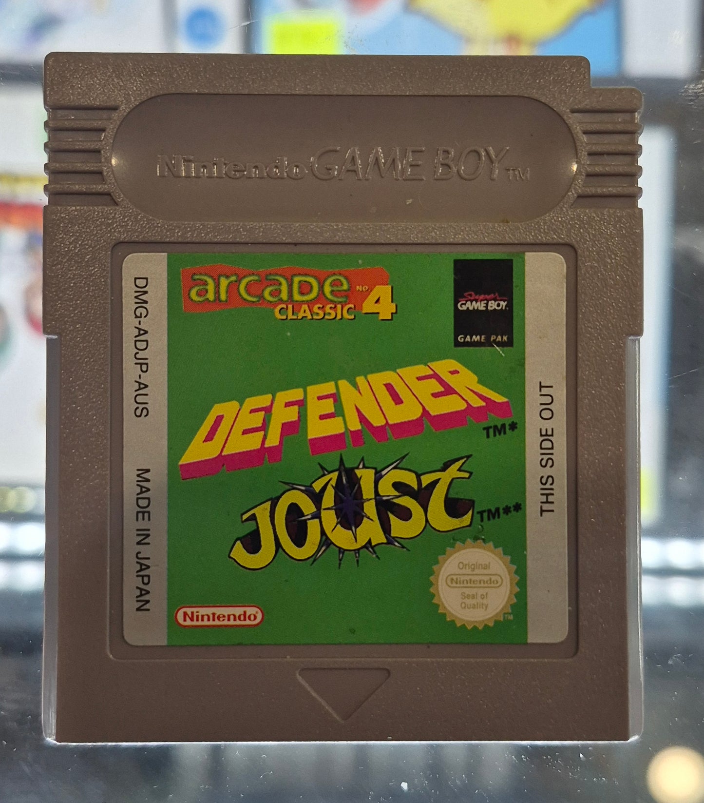 Arcade Classic 4: Defender and Joust GameBoy Game Used VGC