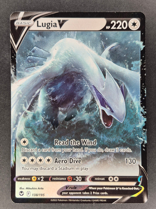 2022 Pokémon TCG Lugia V Silver Tempest 138/195 Holo Ultra Rare