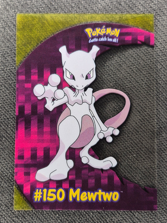Pokemon Card Mewtwo #150 PC5 Topps TV Animation Edition LP/NM