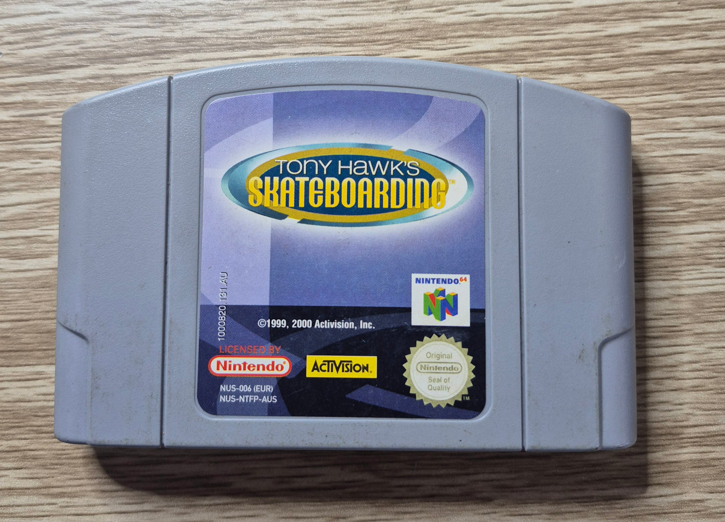 Tony Hawk's Skateboarding - Nintendo 64 N64 PAL Game Cartridge Only(Tested/Cleaned)