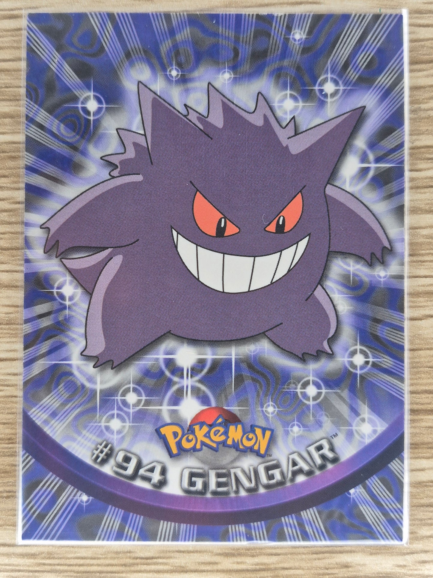 2000 Topps Pokémon Blue Label #94 Gengar Non Holo NM