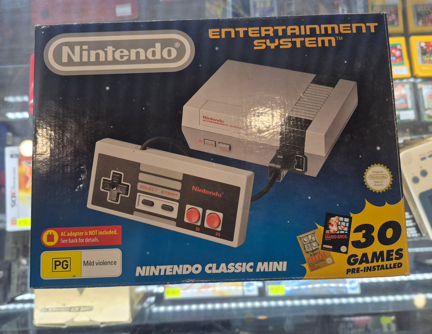 Nintendo Classic Mini Entertainment System NES Over 300 Games CIB