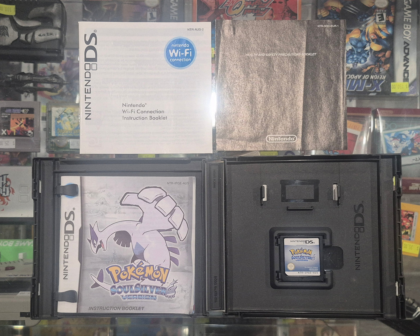 Nintendo DS POKEMON Soul Silver Version  AUS Complete in Box