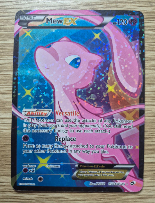 Mew EX - RC24/RC25 - Black & White Legendary Treasures - Pokemon TCG *LP