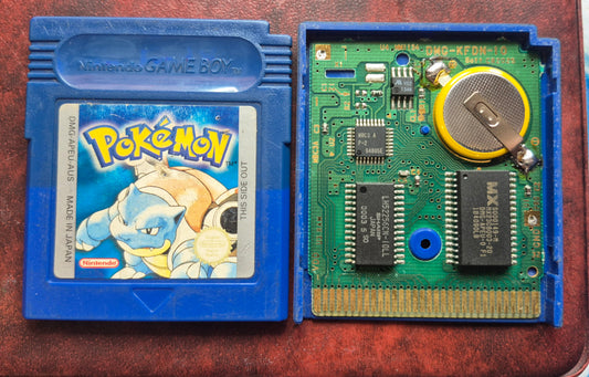 Pokemon Blue for Nintendo Game Boy **100% ORIGINAL** *NEW BATTERY* AUS PAL