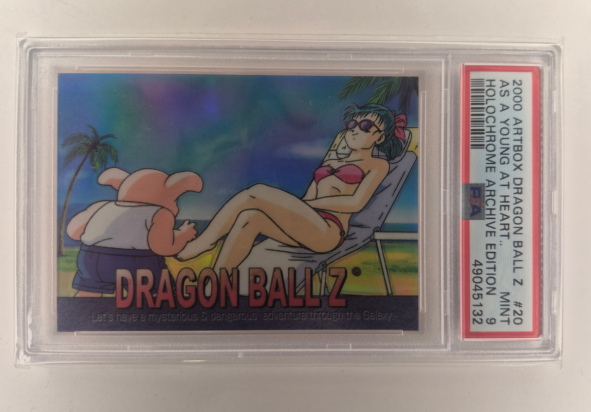 2000 Artbox Dragon Ball Z #20 As a young at heart Holochrome Archive PSA 9 Mint
