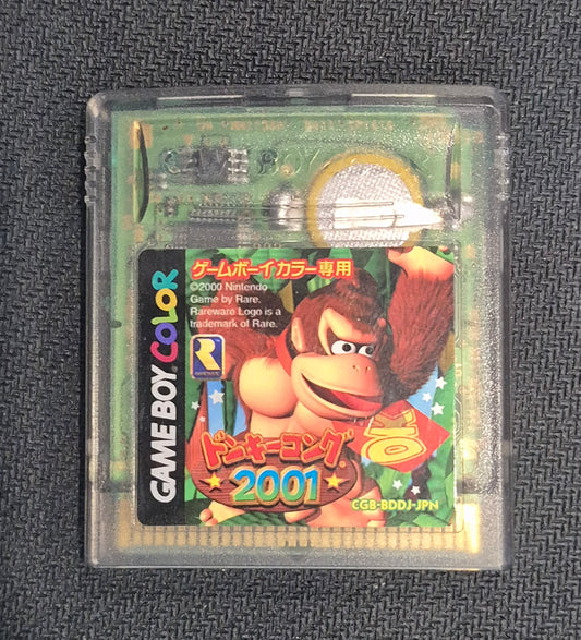 Nintendo Game Boy Color Donkey Kong 2001 Cart (Japan Import)New Save Battery