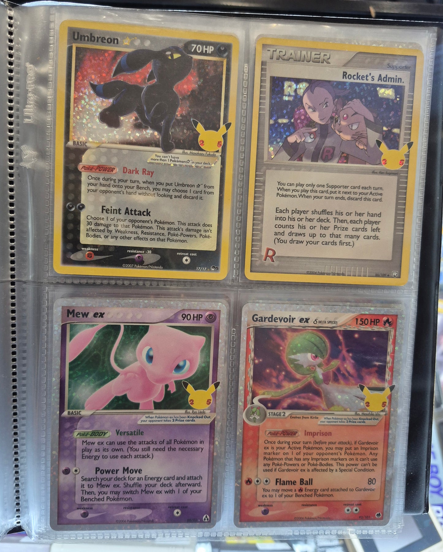 Pokemon Celebrations Complete Set 25+25 include's 10 promos + binder.NM SET