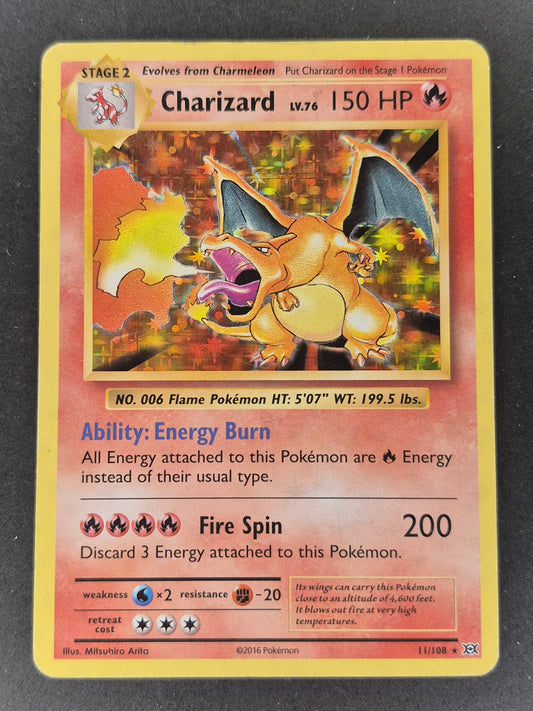 2016 Pokemon Evolutions 11/108 Charizard Holo HP