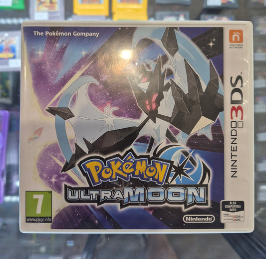 2017 Nintendo 3DS POKÉMON Ultra Moon Tested in case