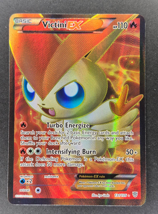 Pokemon TCG Victini EX 131/135 Black & White Plasma Storm. Lp