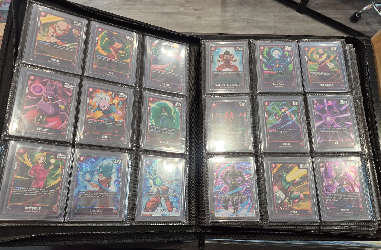 2024 DBS FUSION WORLD FB01 MASTER SET Inc Son Goku PSA 10 Chase(163 cards)