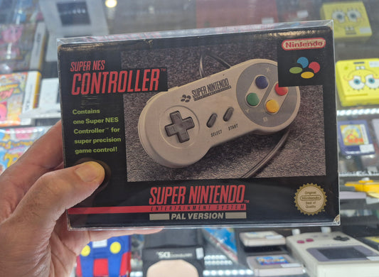 Nintendo Super Nes Controller In Box Tested Excellent Condition