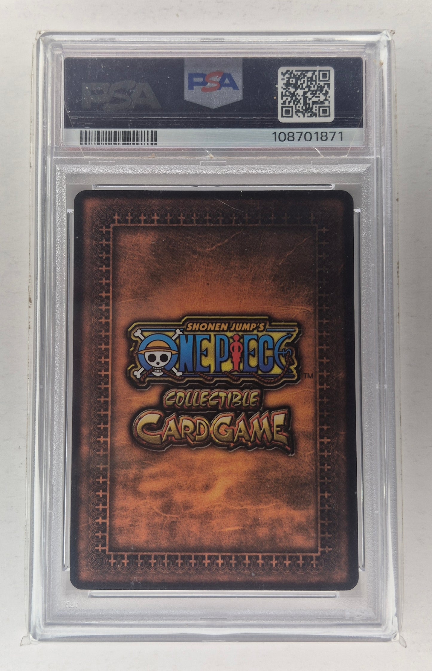 2005 SHONEN JUMP'S ONE PIECE  THE QUEST BEGINS SILVER HAWK-EYE MIHAWK PSA 10 POP 10!