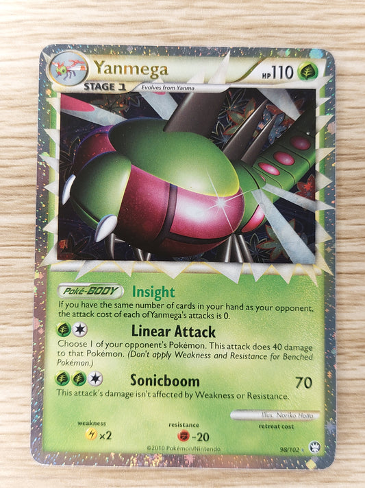 Pokemon 2010 Yanmega Prime HGSS Undaunted 98/102