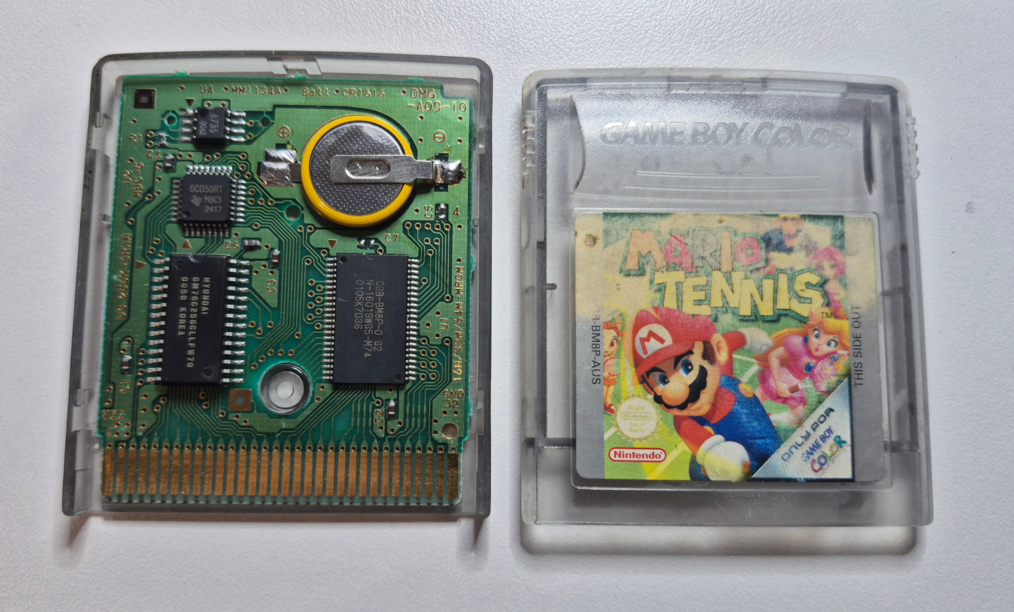 Nintendo Game Boy Color  Mario Tennis AUS Tested New Save Battery