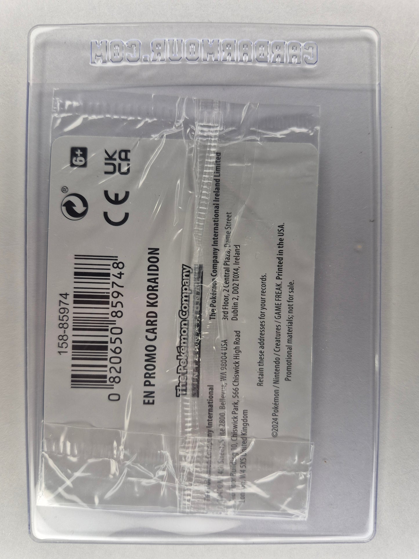 Koraidon 119/162 EB Games Sealed Promo Temporal Forces